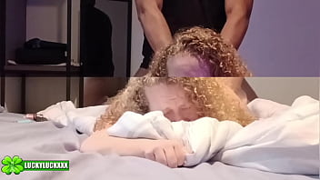 Lucky gurl kween bunny b sexy submissive bbw milf gets pounded doggystyle