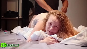 Lucky gurl kween bunny b sexy submissive bbw milf gets pounded doggystyle