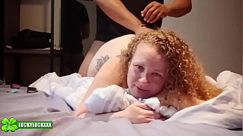 Lucky gurl kween bunny b sexy submissive bbw milf gets pounded doggystyle