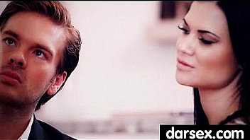 Big tits babe passionately fucked 7