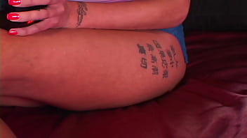 Ballooned up busty milf blowjob & facial