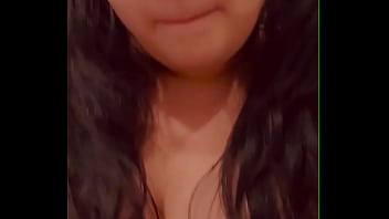 Latina big boobs lip pop