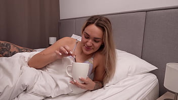 I Like Your Cum It Makes Everything Sweeter Sensual Morning Sex With Husband thumbnail