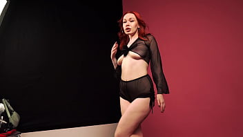 Redhead loses her blowjob virginity with me