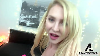 Ripped leggings alix lynx gets finger fucked & dicked by alex legend