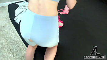 Ripped leggings alix lynx gets finger fucked & dicked by alex legend