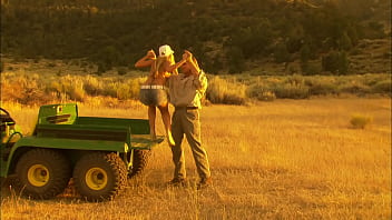 Cassie courtland gets fucked out on the farm