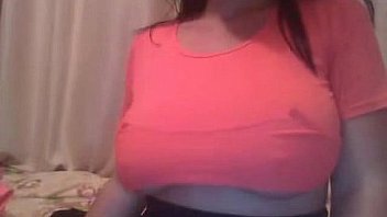 Sexy with big tits showing on cam at