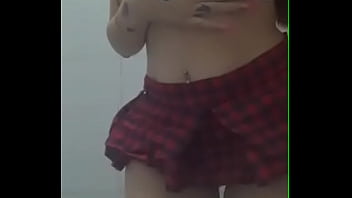 Do you prefer to see me in a red or black skirt