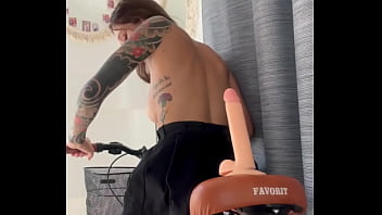 Enjoy watching my super bike masturbator