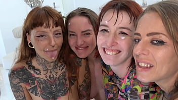 Anal pee after party at the villa