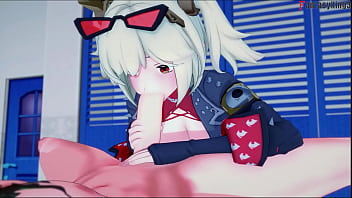 Burnice white fucking in pov after i kiss her in the bar zenless zone zero full & pov on sheer & fantasyking3