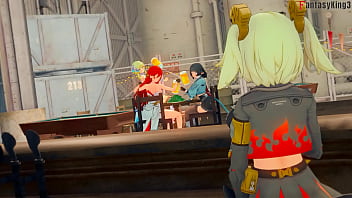 Burnice white fucking in pov after i kiss her in the bar zenless zone zero full & pov on sheer & fantasyking3