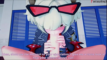 Burnice white fucking in pov after i kiss her in the bar zenless zone zero full & pov on sheer & fantasyking3