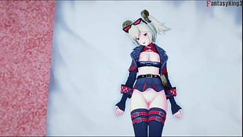 Burnice white fucking in pov after i kiss her in the bar zenless zone zero full & pov on sheer & fantasyking3