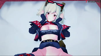 Burnice white fucking in pov after i kiss her in the bar zenless zone zero full & pov on sheer & fantasyking3