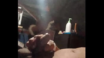 Jacking off to mature woman