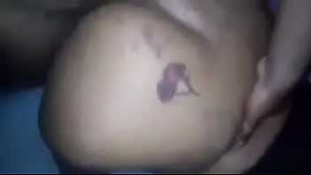 Taking a big one from behind Taking a big one from behind