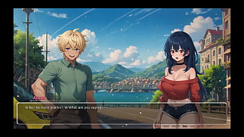 Bluring the walls romance hentai game ep 3 teasing her boyfriend with voyeurism ideas