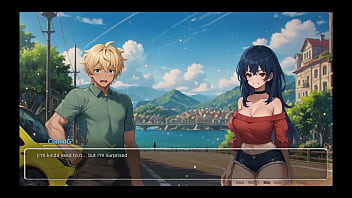 Bluring the walls romance hentai game ep 3 teasing her boyfriend with voyeurism ideas