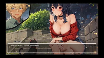 Bluring the walls romance hentai game ep 3 teasing her boyfriend with voyeurism ideas