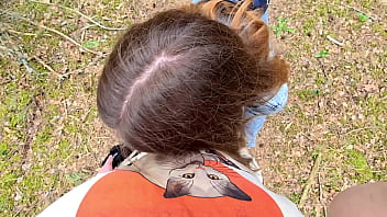 Caught flashing on my way to the beach sucked his dick and took a ride on it near the sea and got creampied