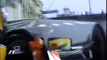 Senna no circuito de mônaco 1990