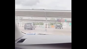 Uber driver was rewarded with hot mouth and tight asian pussy