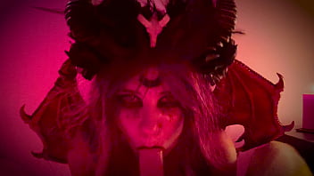 Halloween sex with demon girl