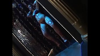 Buxom brunette with natural tits loves stroking her cunt with toys