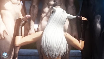 Final fantasy xiv miqo'te gangbang