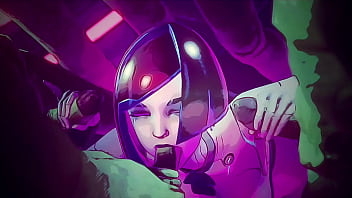 Hot bitch sucks cock and enjoys facial