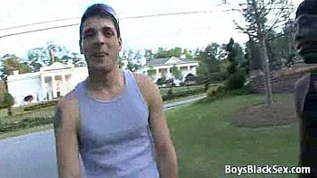 Black Boy And White Guy In Interracial Gay Scene 19 thumbnail