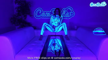 Horny girl masturbates