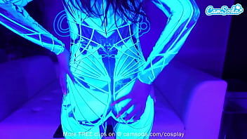 Horny girl masturbates