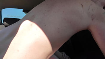 Her first public anal with a taxi driver