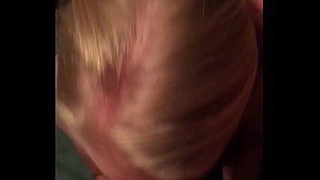 My wife gets face full of cum