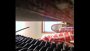 Hot milf changing after shower