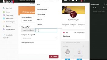 Criando pagina adulta