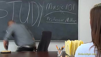 Slutty seduces teacher