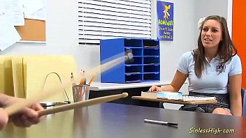 Slutty seduces teacher