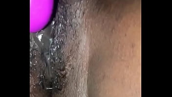 Hot vibrating masturbation