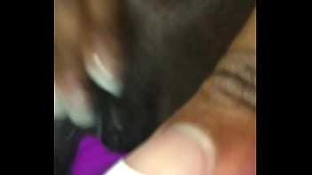 Hot vibrating masturbation