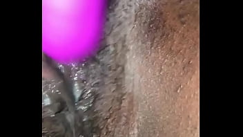 Hot vibrating masturbation