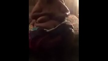 Playing with h cup tits