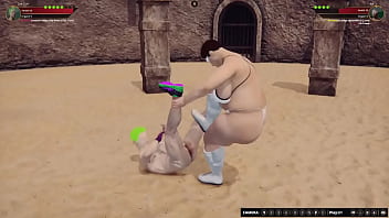 Joe vs lof nf3d mixed no rules combat sex battle