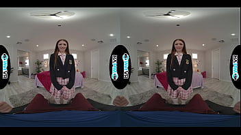 Cute redhead gets creamed by fat cock in vr porn