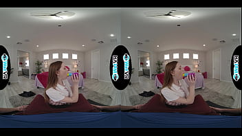 Cute redhead gets creamed by fat cock in vr porn