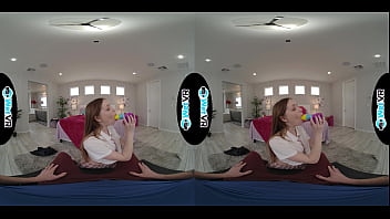Cute redhead gets creamed by fat cock in vr porn