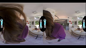 Cute redhead gets creamed by fat cock in vr porn